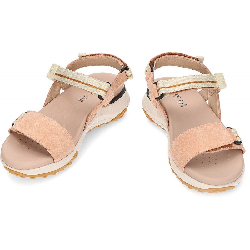 Sandalias Geox Sorapis Con Referencia D Tbb Peach