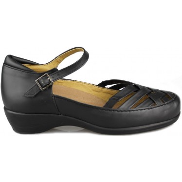 CALZAMEDI ZAPATO ORTOPEDICO MUJER  NEGRO