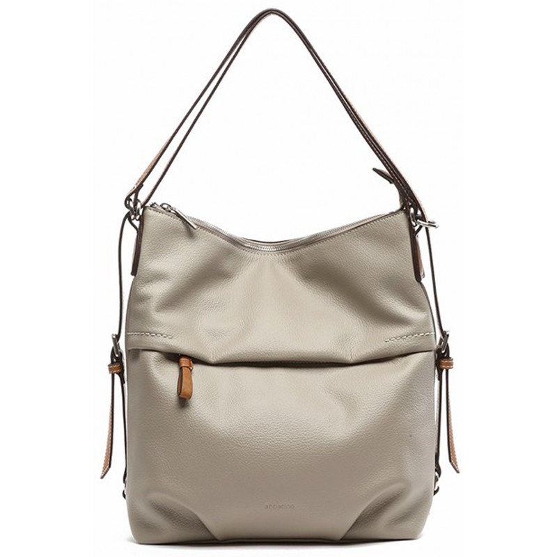 BOLSO MOCHILA ABBACINO RECYCLED 80577 TAUPE