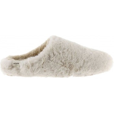 PANTUFLAS VICTORIA 1081101 PELO SOFT BEIGE