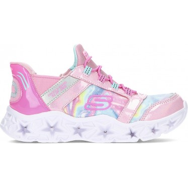 DEPORTIVA CON LUZ SKECHERS GALAXY LIGHTS 303707L PINK_RAINBOW