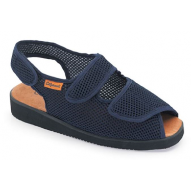 CALZAMEDI DOMESTICO ZAPATILLA DE TELA COMODA UNISEX AZUL