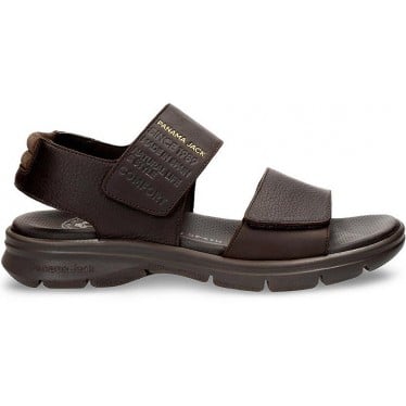 Sandalias Panama Jack Rusell BROWN_C2