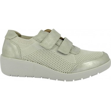 Deportivas Doctor Cutillas 40103 Malla elástica PLATA