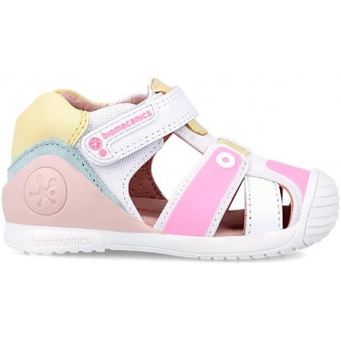 SANDALIAS BIOMECANICS 242154-B PRIMEROS PASOS BLANCO_VANILA