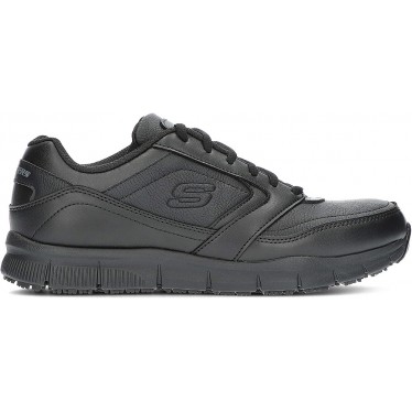 DEPORTIVA SKECHERS WORK RELAXED FIT NAMPA SR 77156EC BLACK