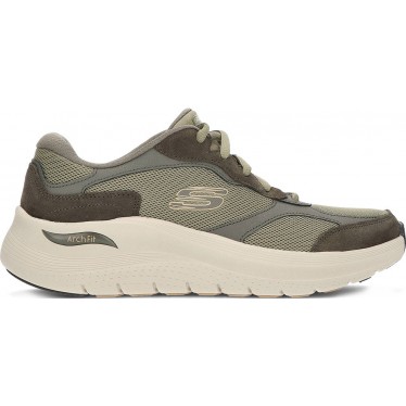 Deportivas para hombre de SKECHERS Archfit 232702 OLIVE