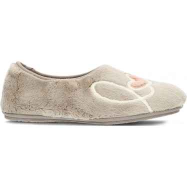 Pantuflas para mujer de VULLADI modelo 6633 MONBLANC_NIQUEL