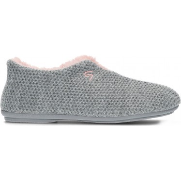 Pantuflas para mujer de GARZON Etna modelo 5821291 GRIS_OSC_MALVA