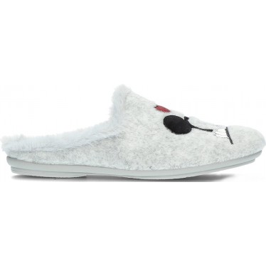 Pantuflas para mujer de GARZON Picos Modelo 5003279 MARFIL_GRIS_PERLA