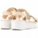 Sandalias Wonders B-7942 Amapola PLATINO