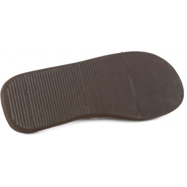 Pantuflas Doctor Cutillas 12251 Chinelas lona MARRON