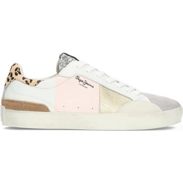 Deportivas para mujer de PEPE JEANS lane pls31573 LIGHT_NUDE_PINK