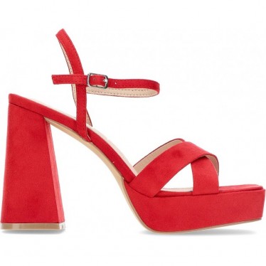 ZAPATOS CON TACÓN AZAREY 531G122 ROJO