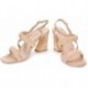 ZAPATOS CON TACÓN AZAREY 563G039 TAUPE