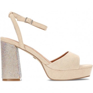 SANDALIAS MARIAMARE CON TACON DE BRILLANTES 68341 NUDE