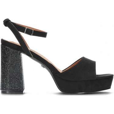 SANDALIAS MARIAMARE CON TACON DE BRILLANTES 68341 BLACK