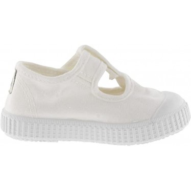 SANDALIAS VICTORIA 136625 LONA UNISEX BLANCO