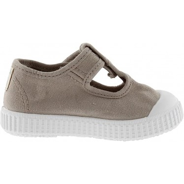 SANDALIAS VICTORIA 136625 LONA UNISEX BEIGE