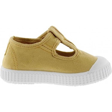 SANDALIAS VICTORIA 136625 LONA UNISEX TRIGO