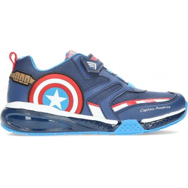 DEPORTIVAS GEOX CAPITÁN AMÉRICA J36FEC NAVY_RED