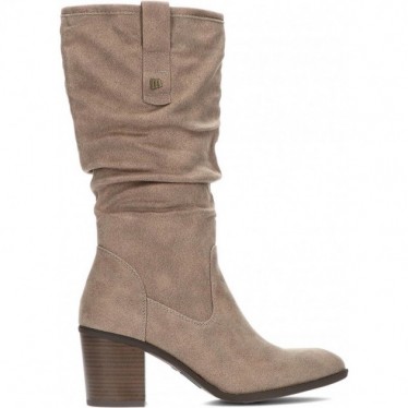 Botas altas para mujer de MTNG 59357 mariana TAUPE