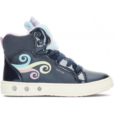 Botines para niña de GEOX j468wa j skylin NAVY