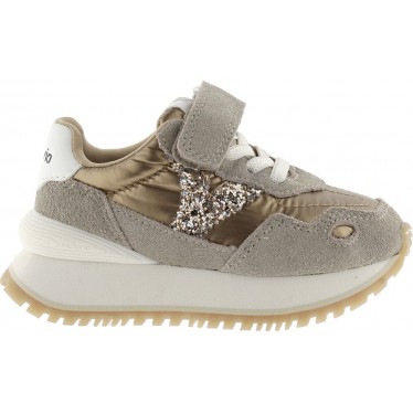 Sneakers VICTORIA Viento Kids Metalizado 1157105 PLATINO