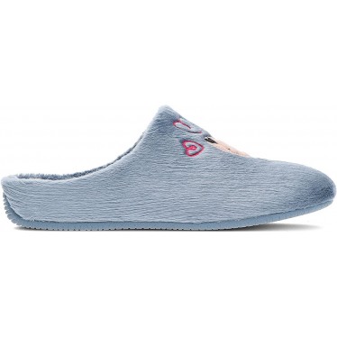 Pantuflas para mujer Garzón 15351275 Montlis INDIGO