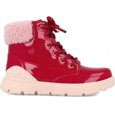 Bota para chica Biomecanics 241211 Charol ROJO