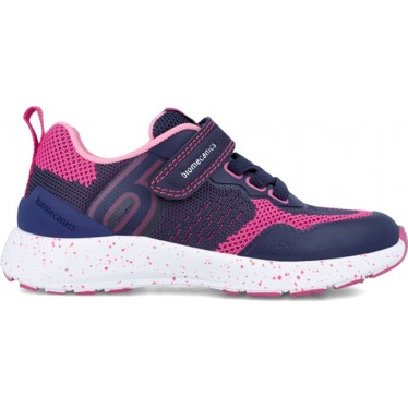 Deportivas para niña de BIOMECANICS 241271G MAT AZUL_FUCSIA_C600