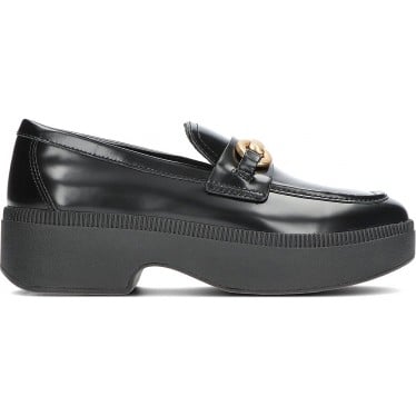 Mocasines para mujer FitFlop HY3 F-LUMA BLACK