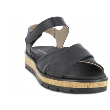 Sandalias Doctor Cutillas 37104 Piel autoadherente NEGRO