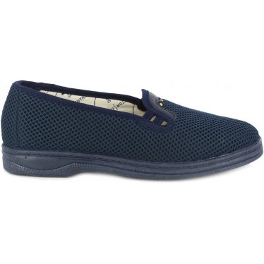 Mocasín Ortopédico Doctor Cutillas 935 Ancho especial AZUL