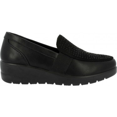 Mocasines para mujer Doctor Cutillas 45410 Brillantes NEGRO