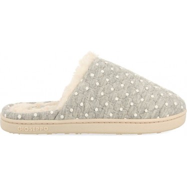 Pantuflas con lunares GIOSEPPO LYSANDER 73110 GRIS