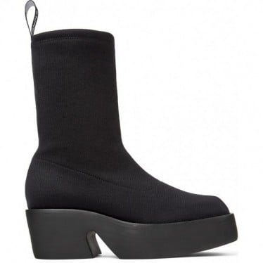 Botas para mujer Camper K400753 Billie TENCEL BLACK_001