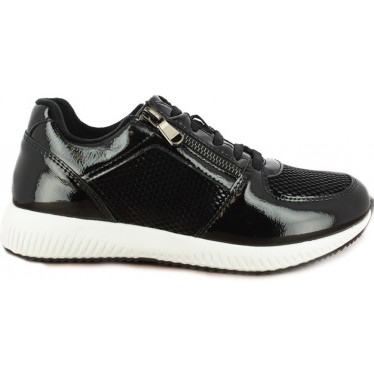 Zapatillas deportivas con cremallera DOCTOR CUTILLAS 13934 NEGRO