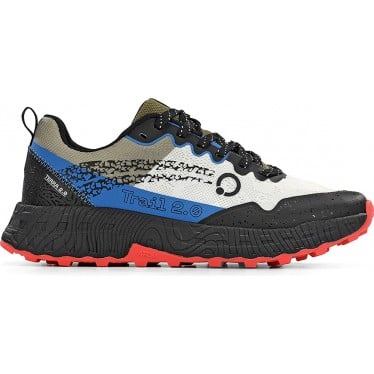 Zapatillas para hombre Fluchos ATOM AT158 Trail Running Terra 2.0 DARK_WHITE