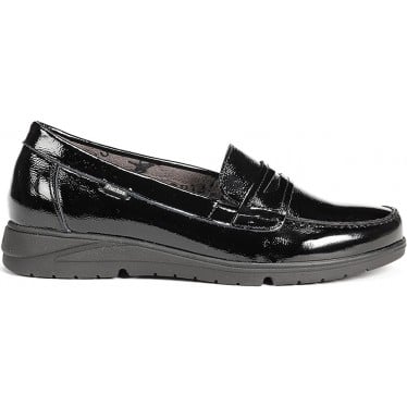 Mocasines para mujer Fluchos F1835 Styll NEGRO