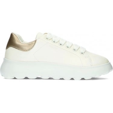 Zapatillas deportivas para niña GEOX Puffypop J55MRA WHITE_PLATINUM