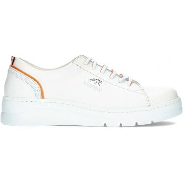 ZAPATILLAS FLUCHOS INDIOS F1422 BLANCO