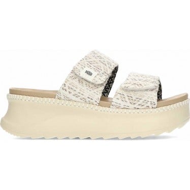 Sandalias para mujer HEYDUDE Delray Slide Surf Baja 43210 TAN_MULTI