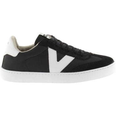 Deportivas Victoria 1126193 Berlín Serraje y Nylon NEGRO