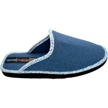 Pantuflas Doctor Cutillas 24505 Ligera y fresca AZUL