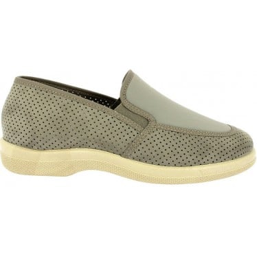 Mocasines Doctor Cutillas 21320 Loneta Picada OLIVE