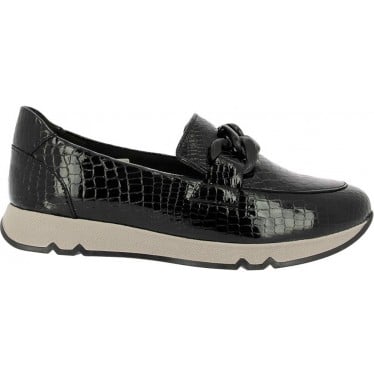 Mocasines para mujer Doctor Cutillas 82822 Escamas NEGRO