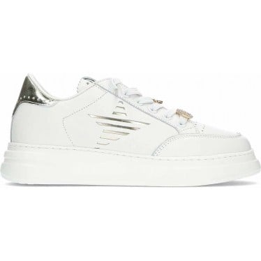 Deportivas para mujer CETTI C-1307 BLANCO_ORO