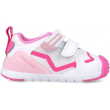 Deportivas niña BIOMECANICS Primeros pasos 252133 BLANCO_FUCSIA_D304