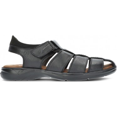 SANDALIAS DE HOMBRE FLUCHOS F0533 DOZER SALVATE NEGRO